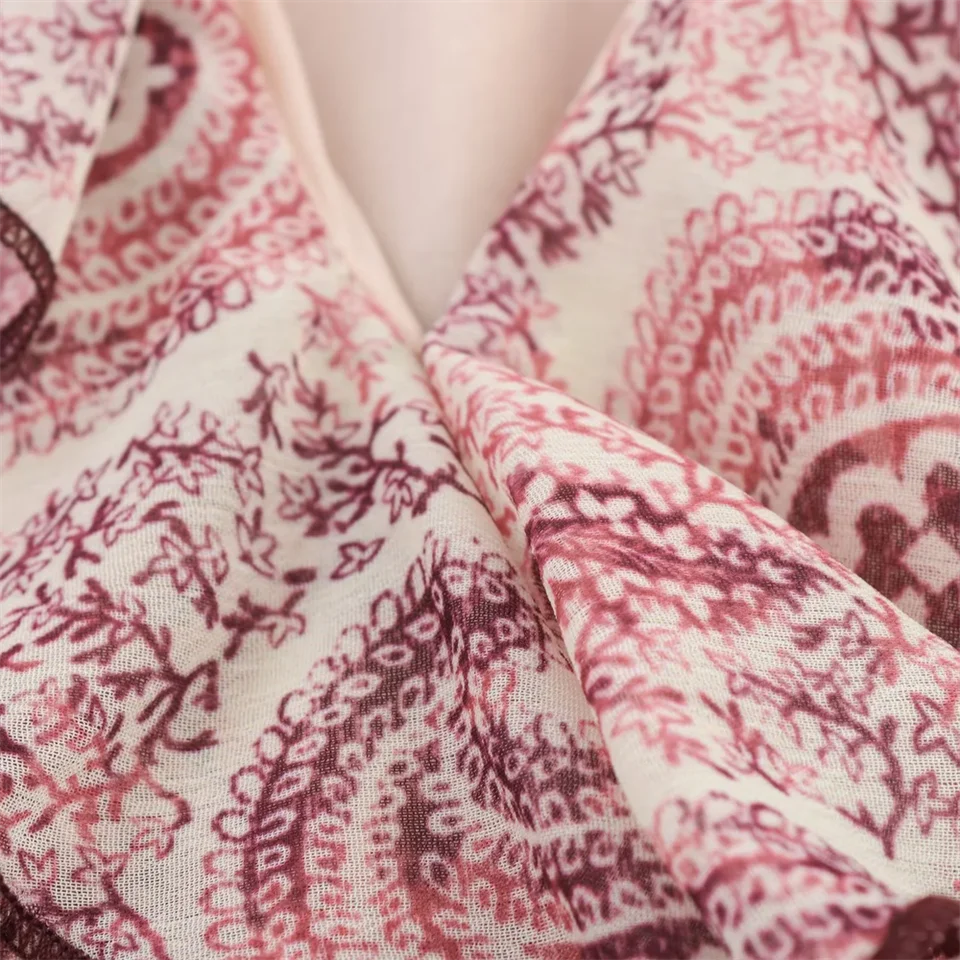 BM&MD&ZA2025Temperament Layered Decorative Printing Loose Long Sleeve V-Neck Dress Summer New Arrival Women's Clothing